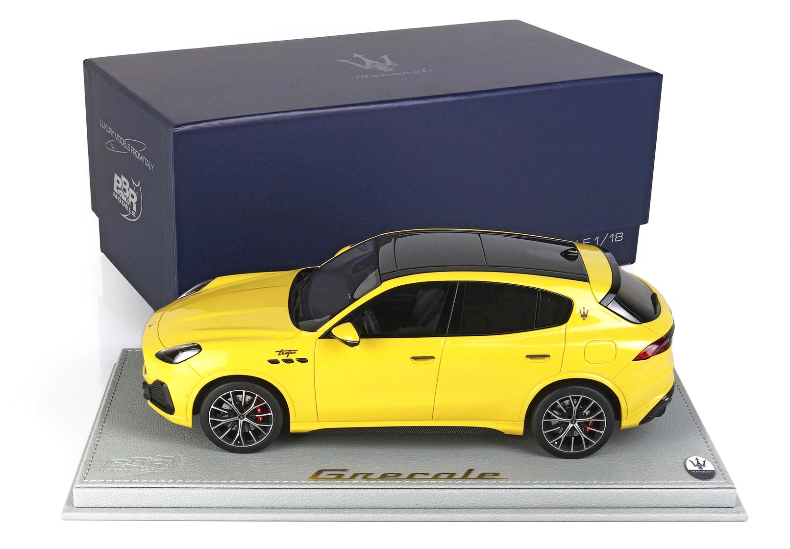 Maserati Grecale Trofeo Yellow 1:18 B.B.R.