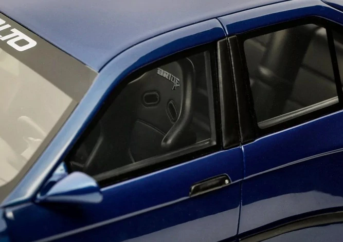 BMW E36 LTO Sedan Turbo Khyzyl Saleem 2023 avus blue 1:18 OttOmobile