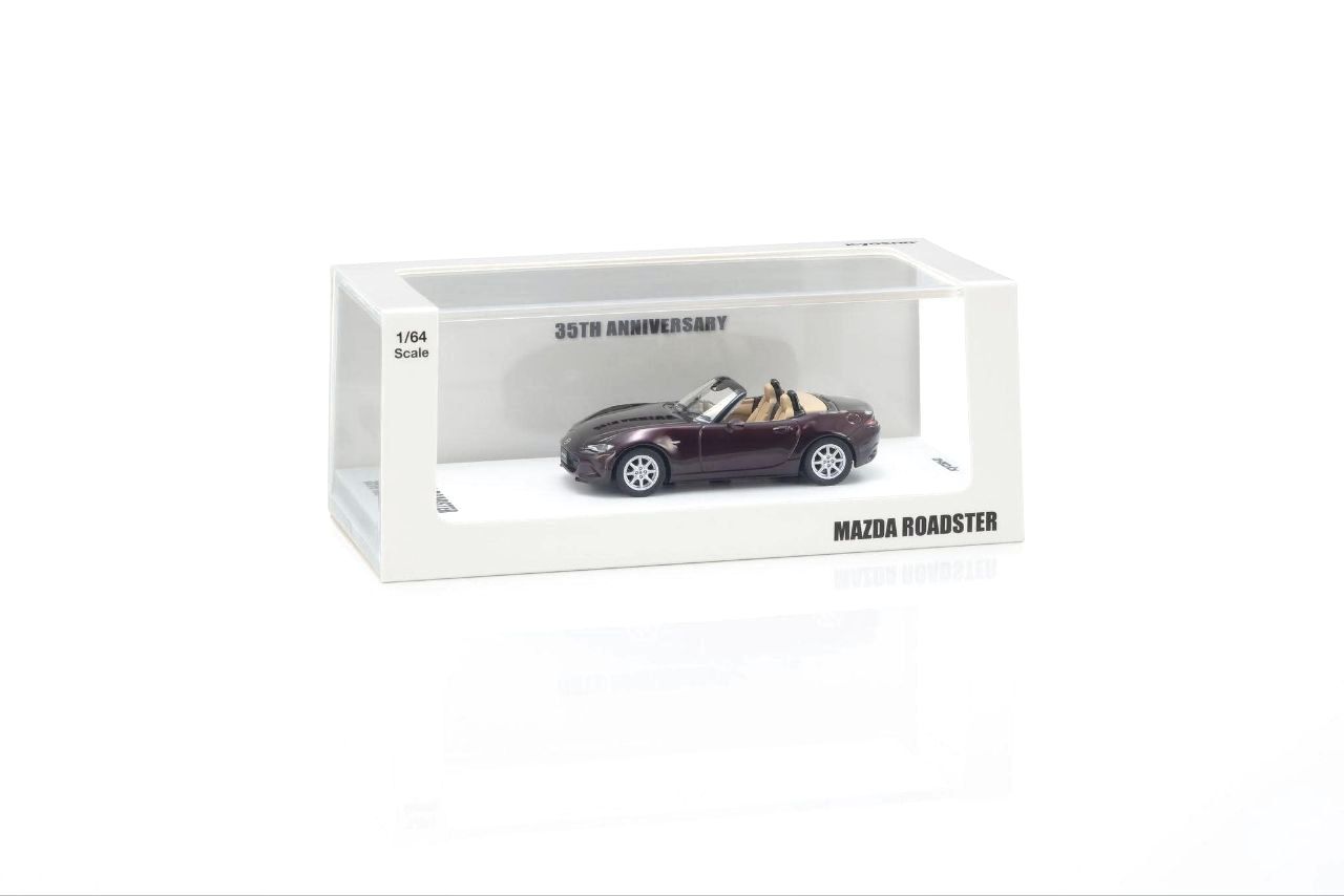 Mazda Roadster *35th Anniversary* red 1:64 Kyosho