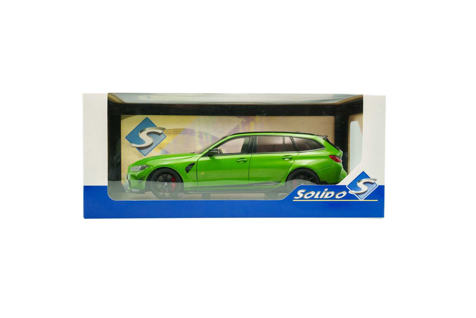 BMW M3 Touring with Performance Parts 2024 green metallic 1:18 Solido