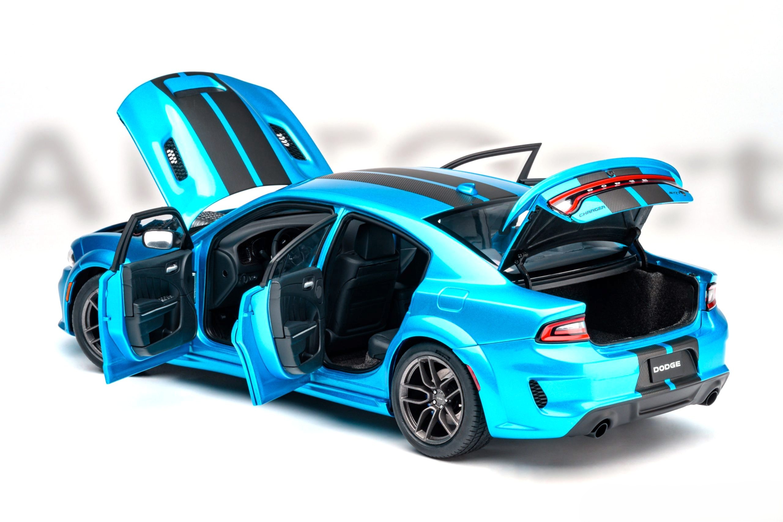 Dodge Charger SRT Hellcat Redeye Jailbreak Coupe 2023 B5 blue 1:18 AUTOart