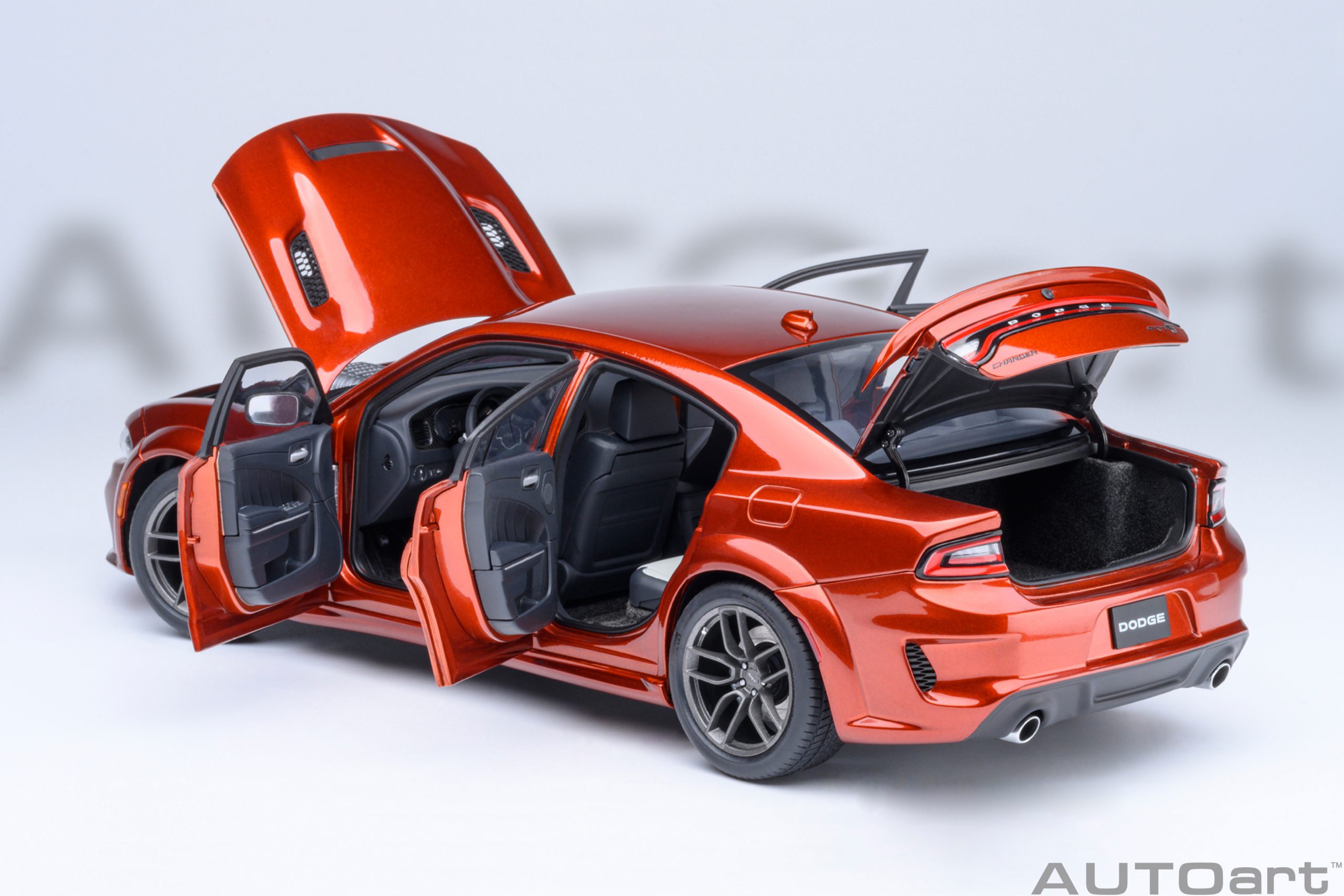 Dodge Charger SRT Hellcat Redeye Jailbreak Coupe 2023 cinamon stick 1:18 AUTOart