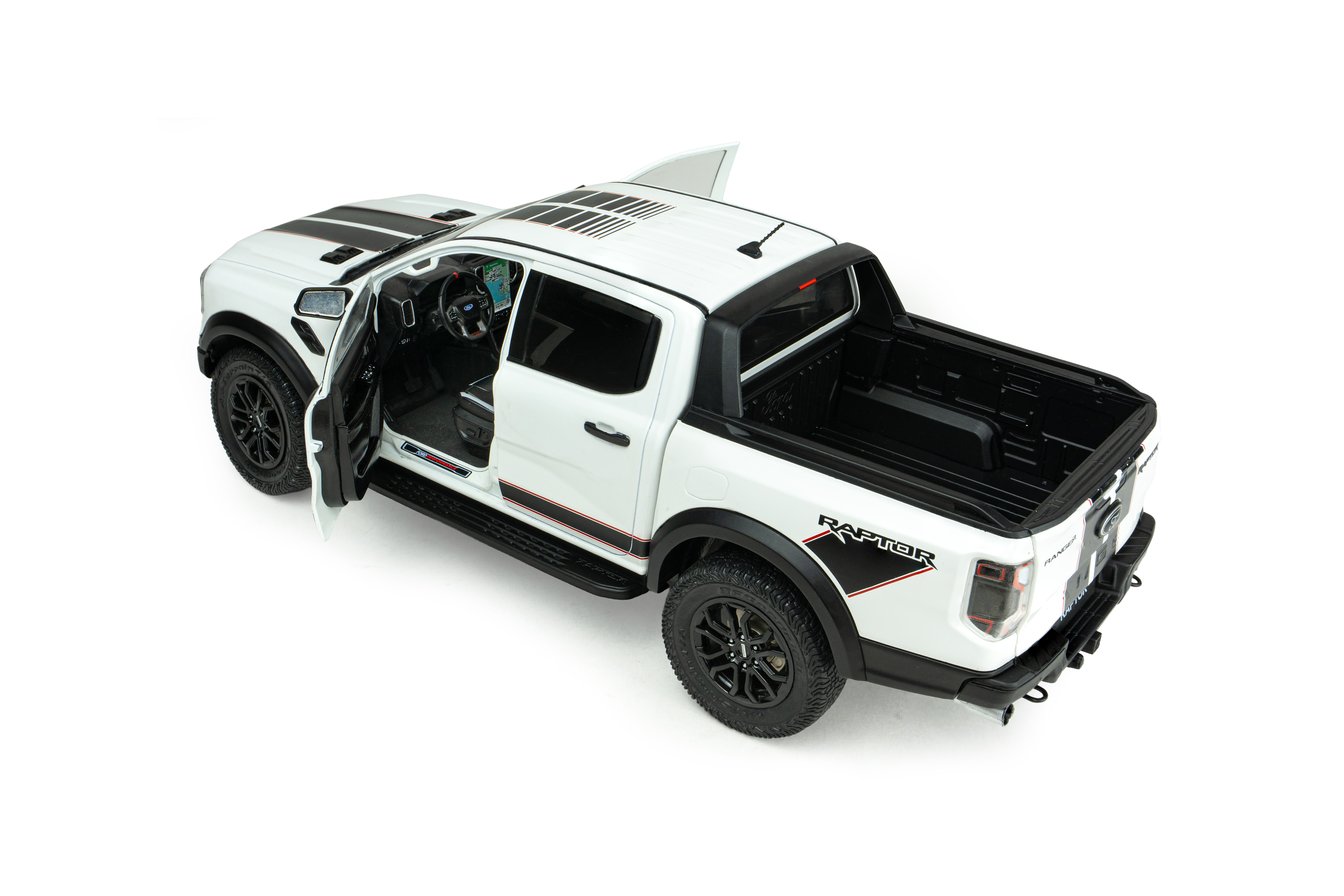Ford Ranger Raptor 2024 ice white 1:18 Solido