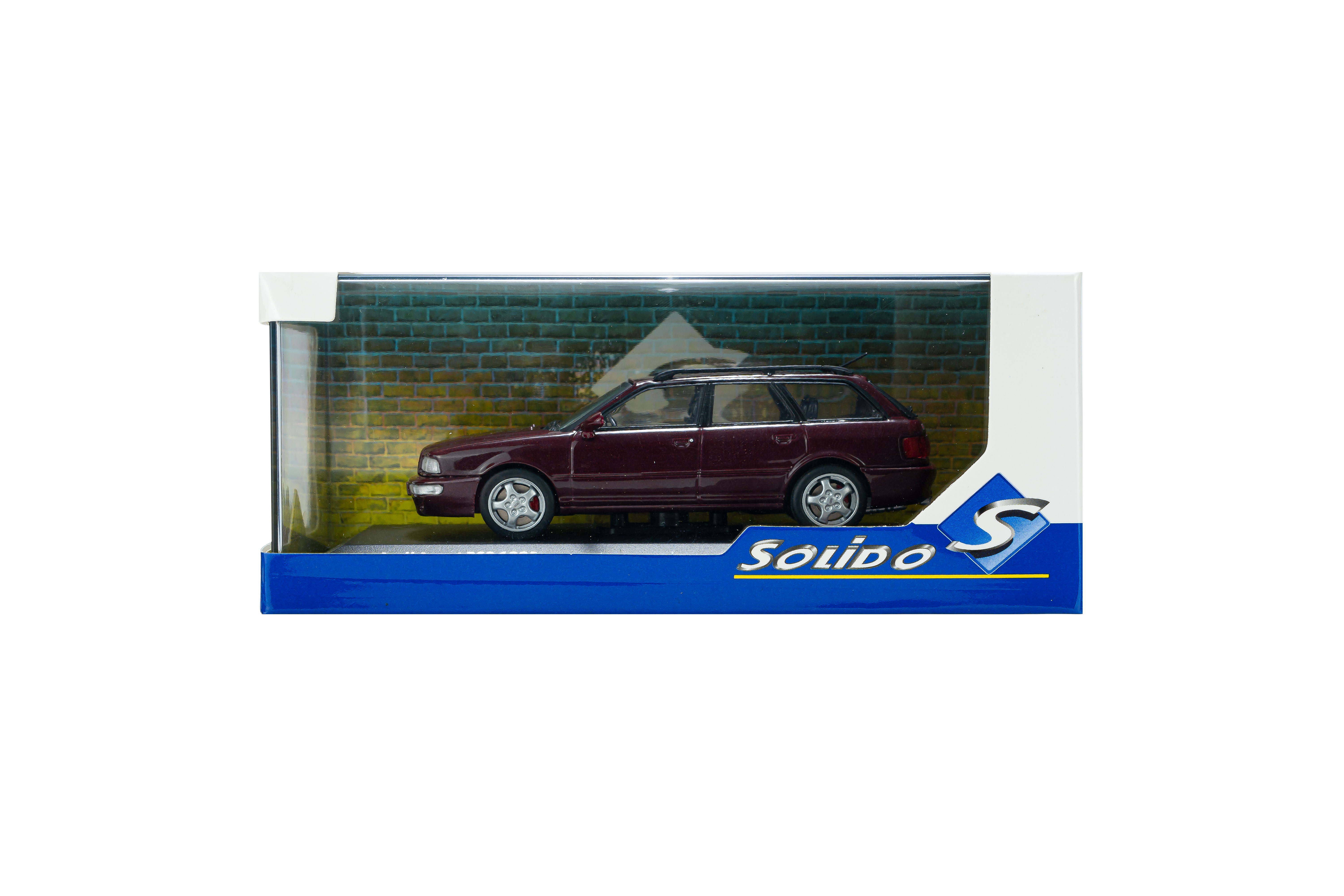 Audi Avant RS2 1995 ruby red 1:43 Solido
