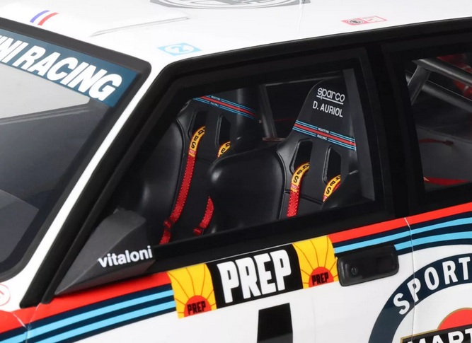 Lancia Delta HF Integrale Gr.A #4 Auriol/Occelli Rally Monte-Carlo 1992 1:12 OttOmobile