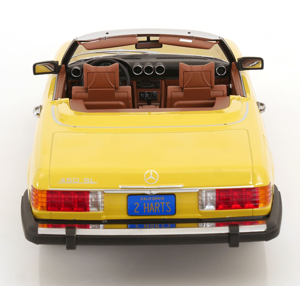 Mercedes-Benz 450SL R107 USA 1979 yellow 1:12 KK Scale
