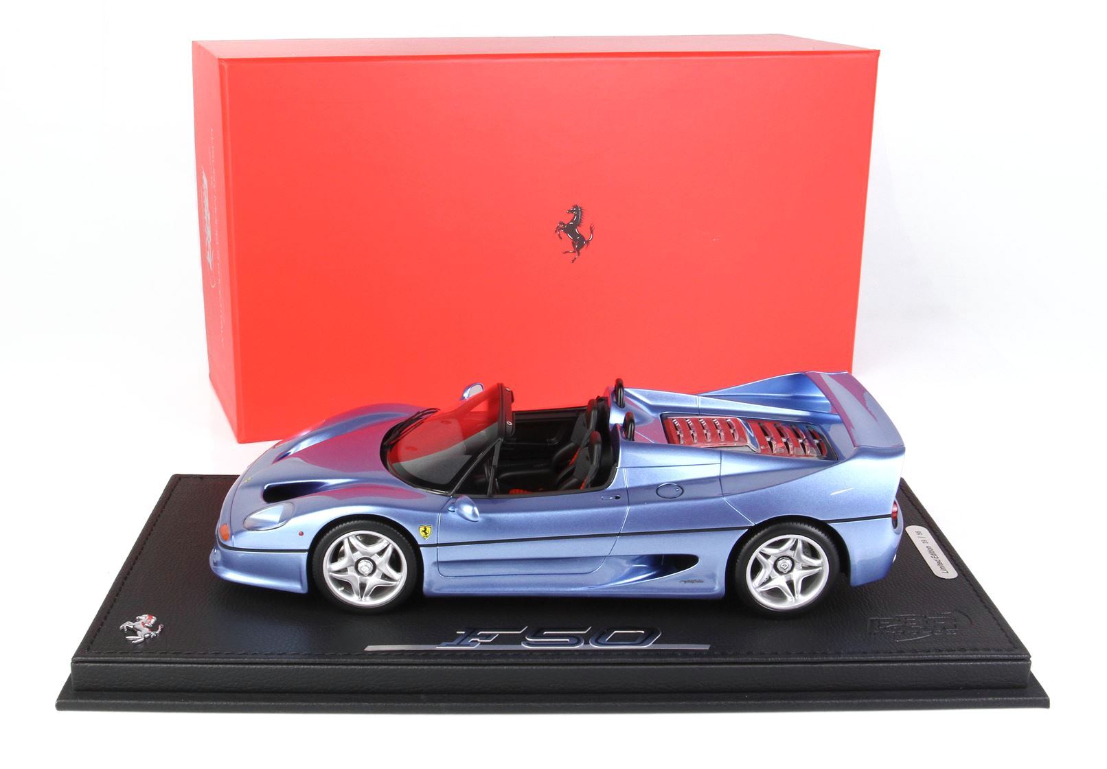 Ferrari F50 Spider California light blue metallic 1:18 B.B.R.
