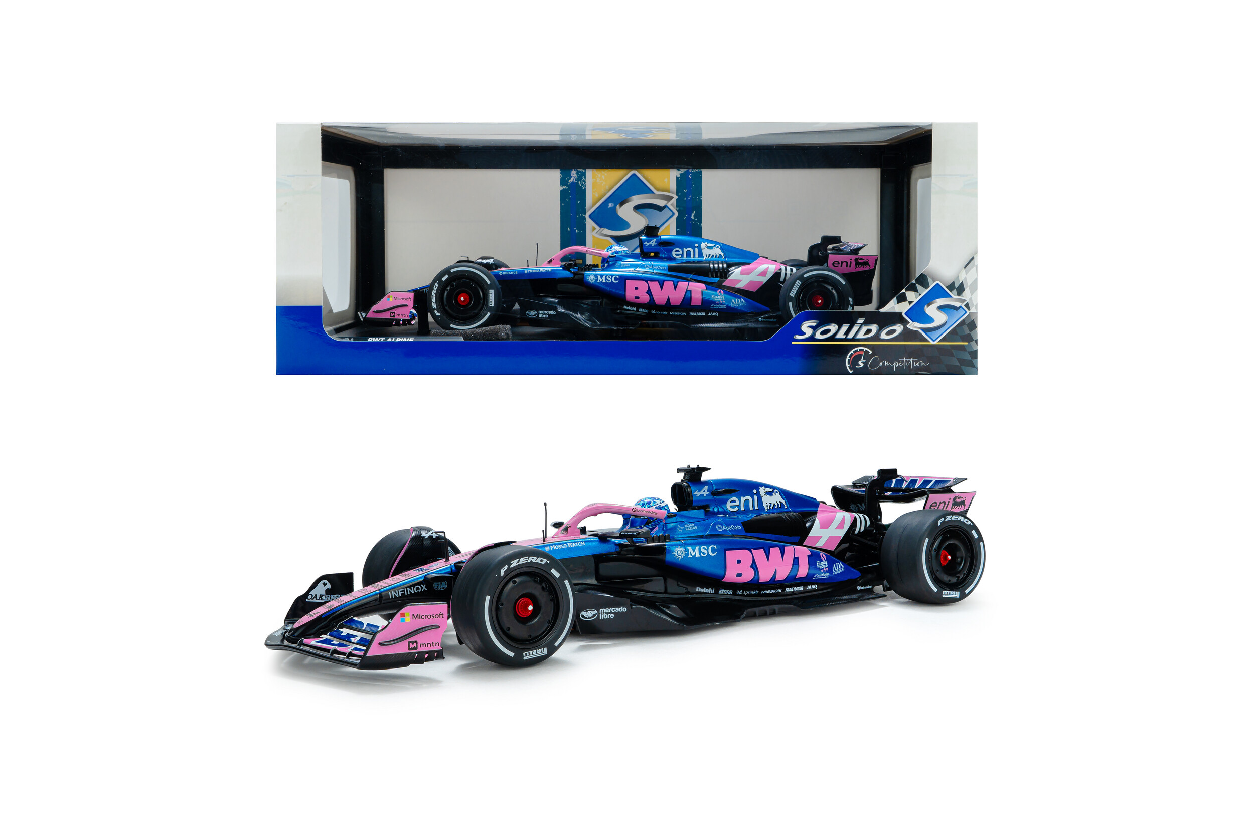 Alpine A525 #10 P.Gasly Bahrain GP 2025 1:18 Solido