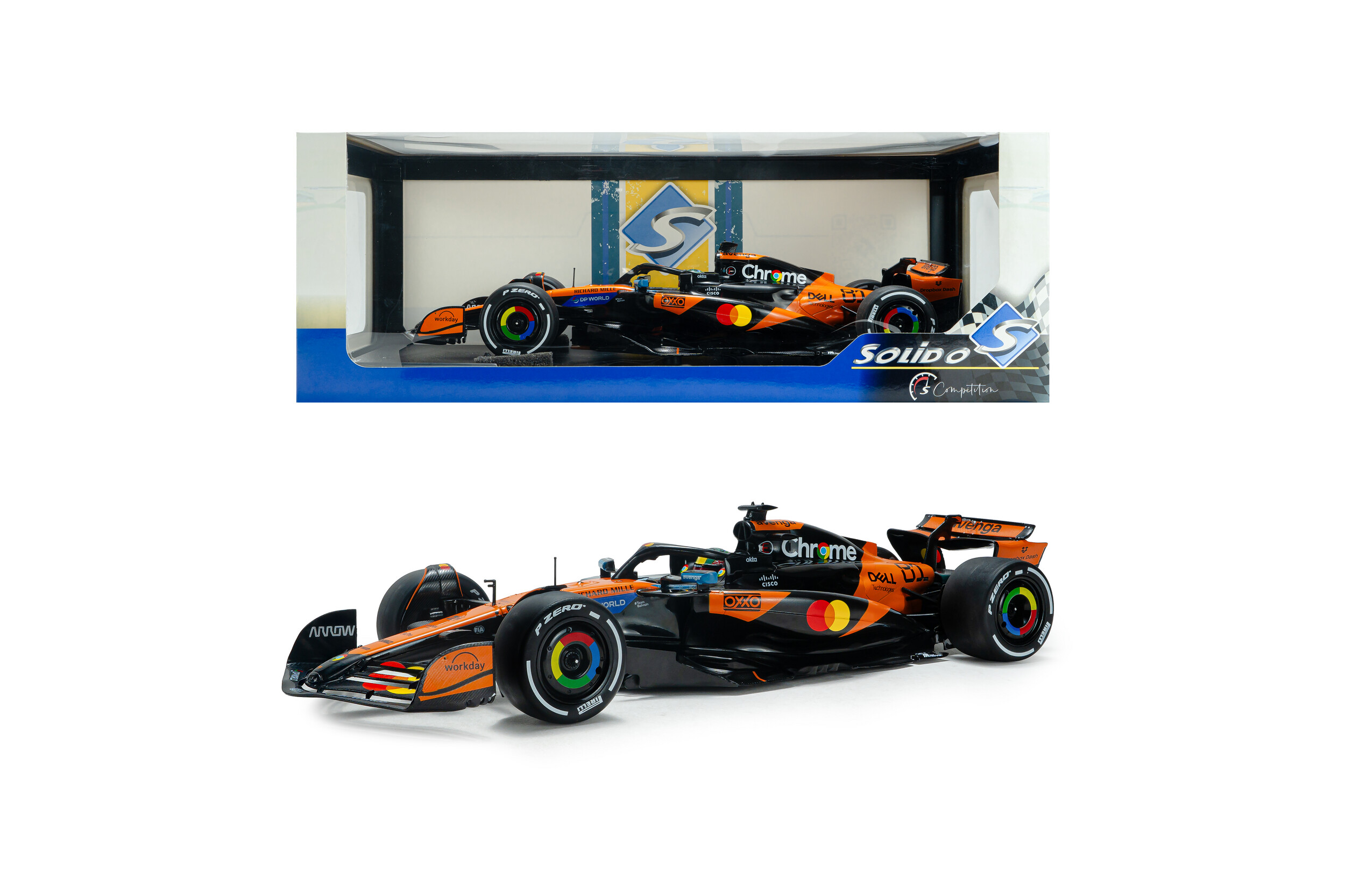 McLaren MCL39 #81 O.Piastri China GP 2025 1:18 Solido