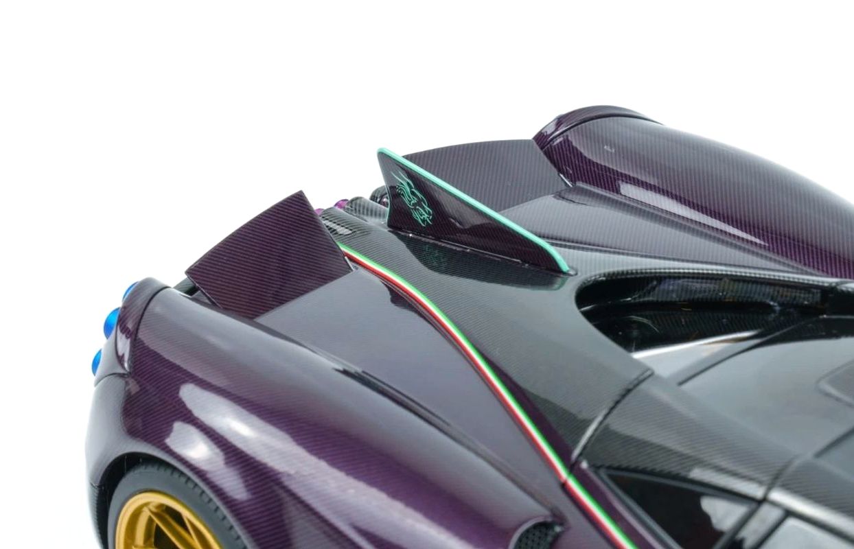 Pagani Huayra Dinastia Yazi 2026 purple i 1:18 Almost Real