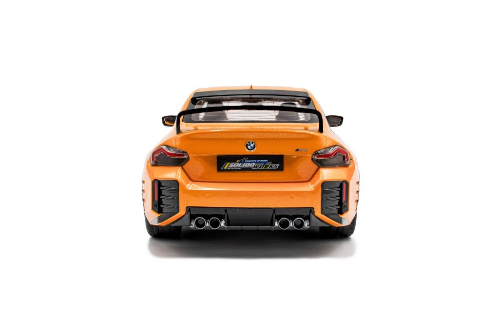 BMW M2 Performance Parts Solido Works 2024 orange 1:18 Solido