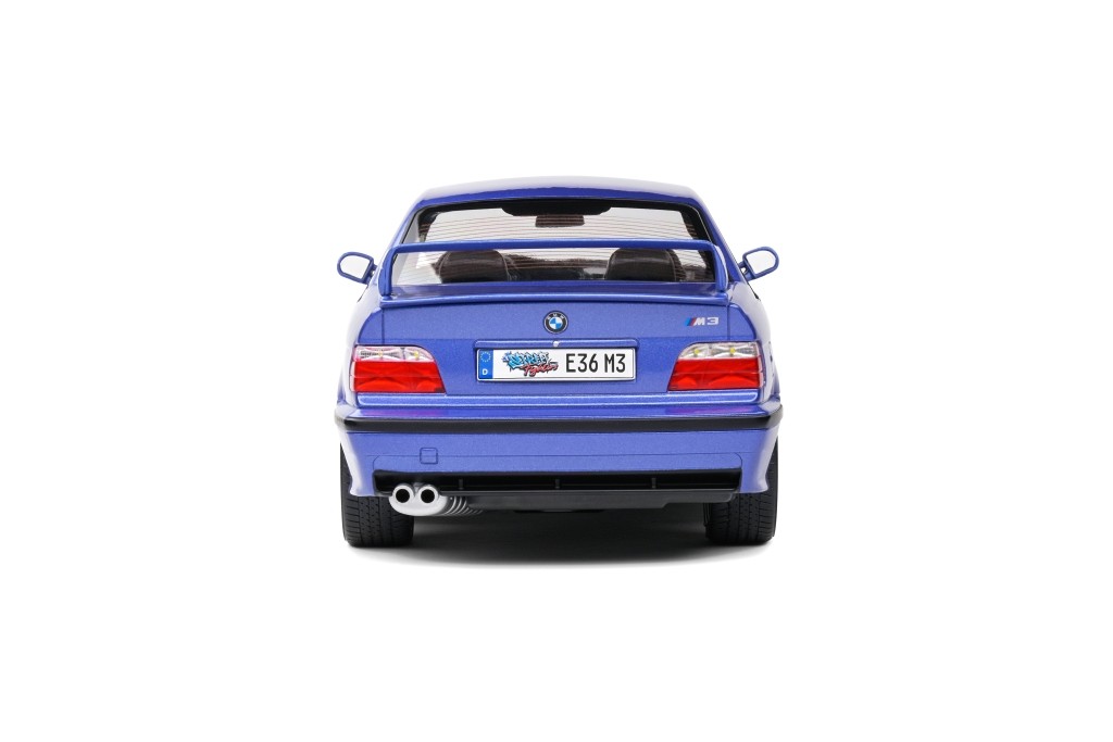 BMW M3 Coupe Solido Works 1996 blue 1:18 Solido
