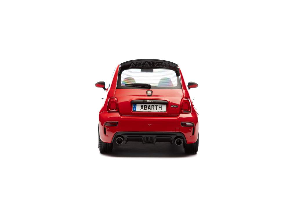 Fiat F595 Abarth Solido Works 2023 red 1:18 Solido