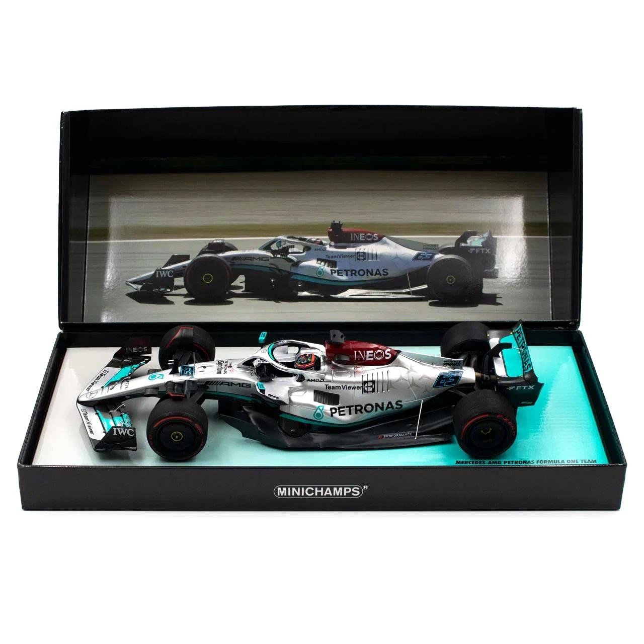 Mercedes-AMG F1 W13 #63 George Russell 2022 1:18 Minichamps