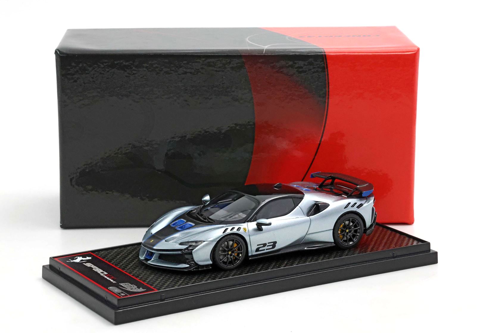 Ferrari SF90 XX Stradale Titan Gray 1:43 B.B.R.