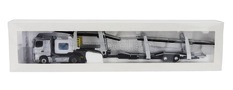 Mercedes-Benz Actross 5 1845 Truck Car Transporter 2020 grey metallic 1:43 Eligor