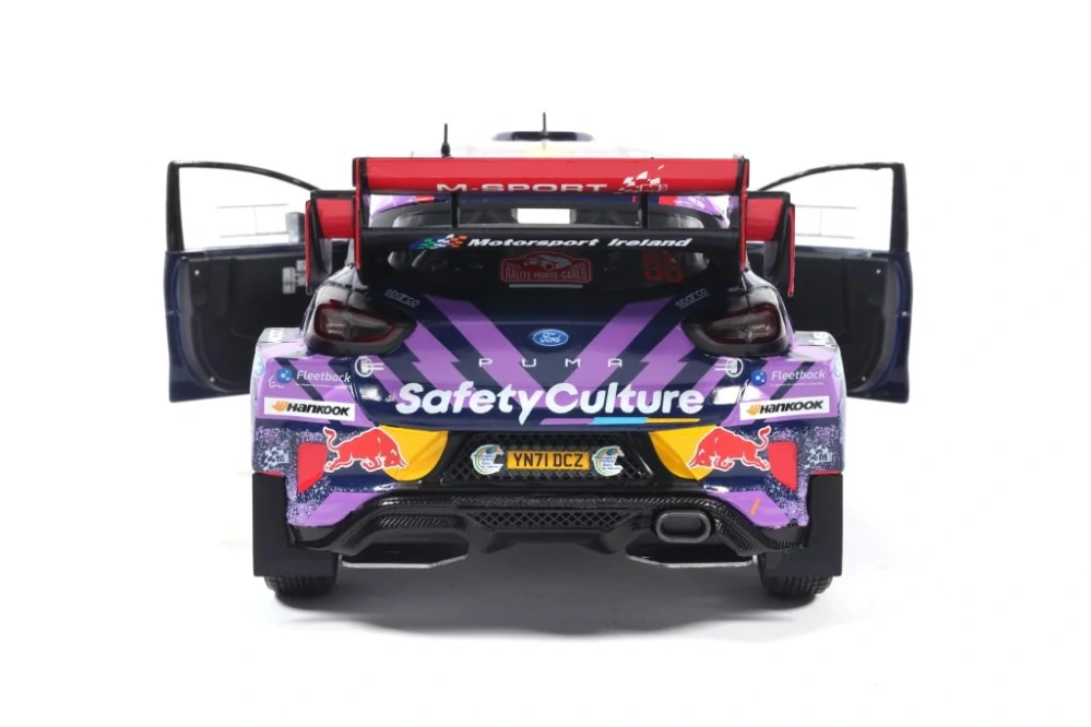 Ford Puma Rally1 Hybrid #55 McErlean/Treacy Rallye Monte Carlo 2025 1:18 Solido