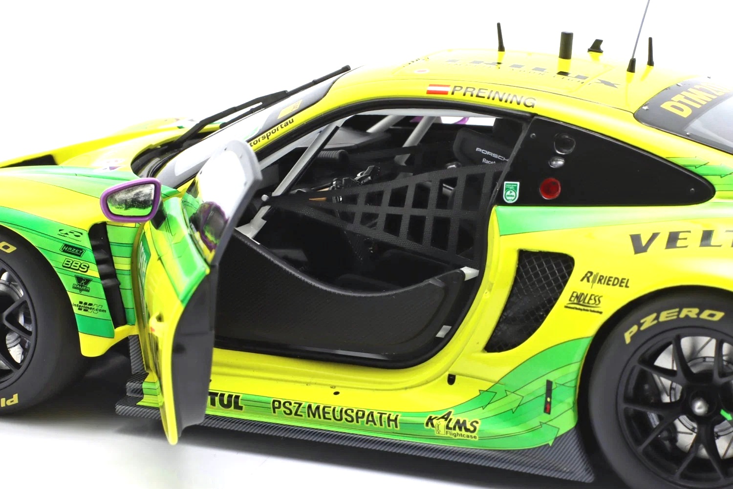 Porsche 911 GT3 R Manthey Grello #91 T.Preining DTM 2024 1:18 Minichamps