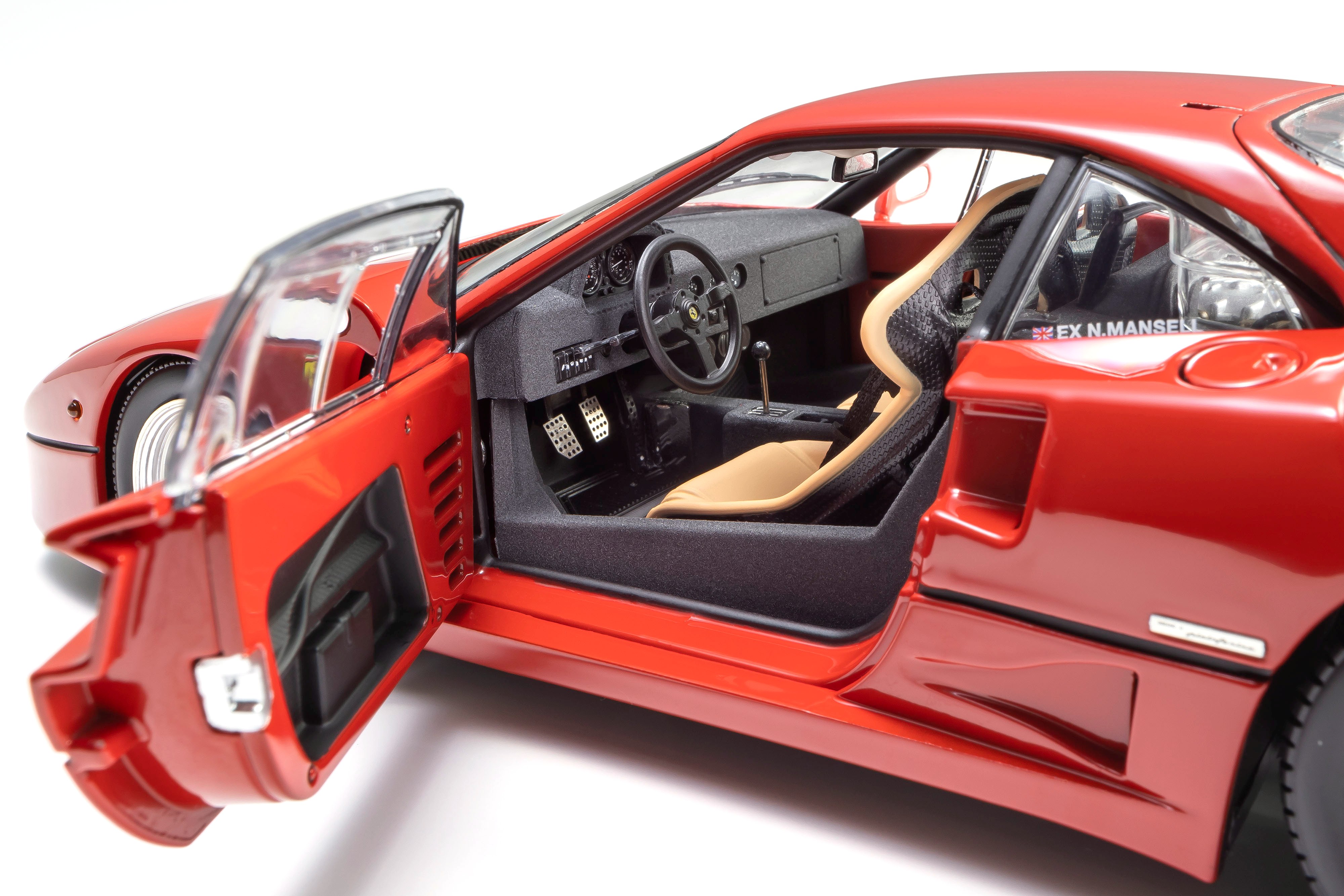 Ferrari F40 Lightweight personal car Nigel Mansell 1987 1:18 Kyosho