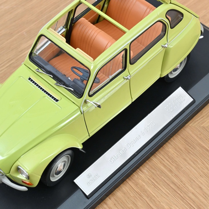 Citroën Dyane 6 1970 calabre yellow 1:18 Norev
