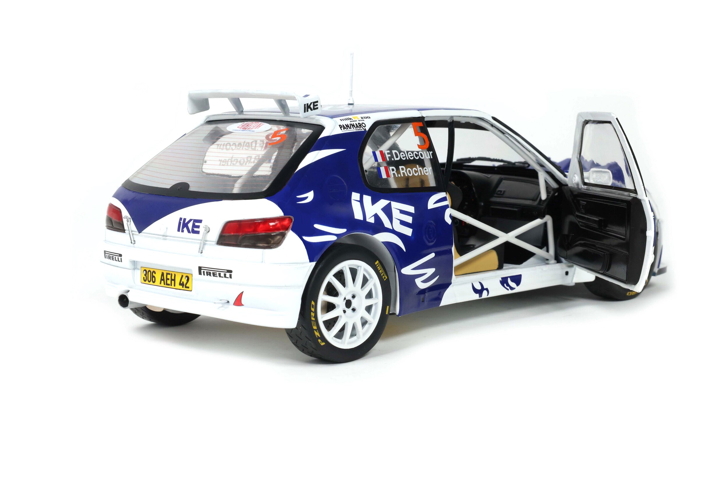 Peugeot 306 Maxi #5 Delecour/Roche Rally Legend 2024 1:18 Solido