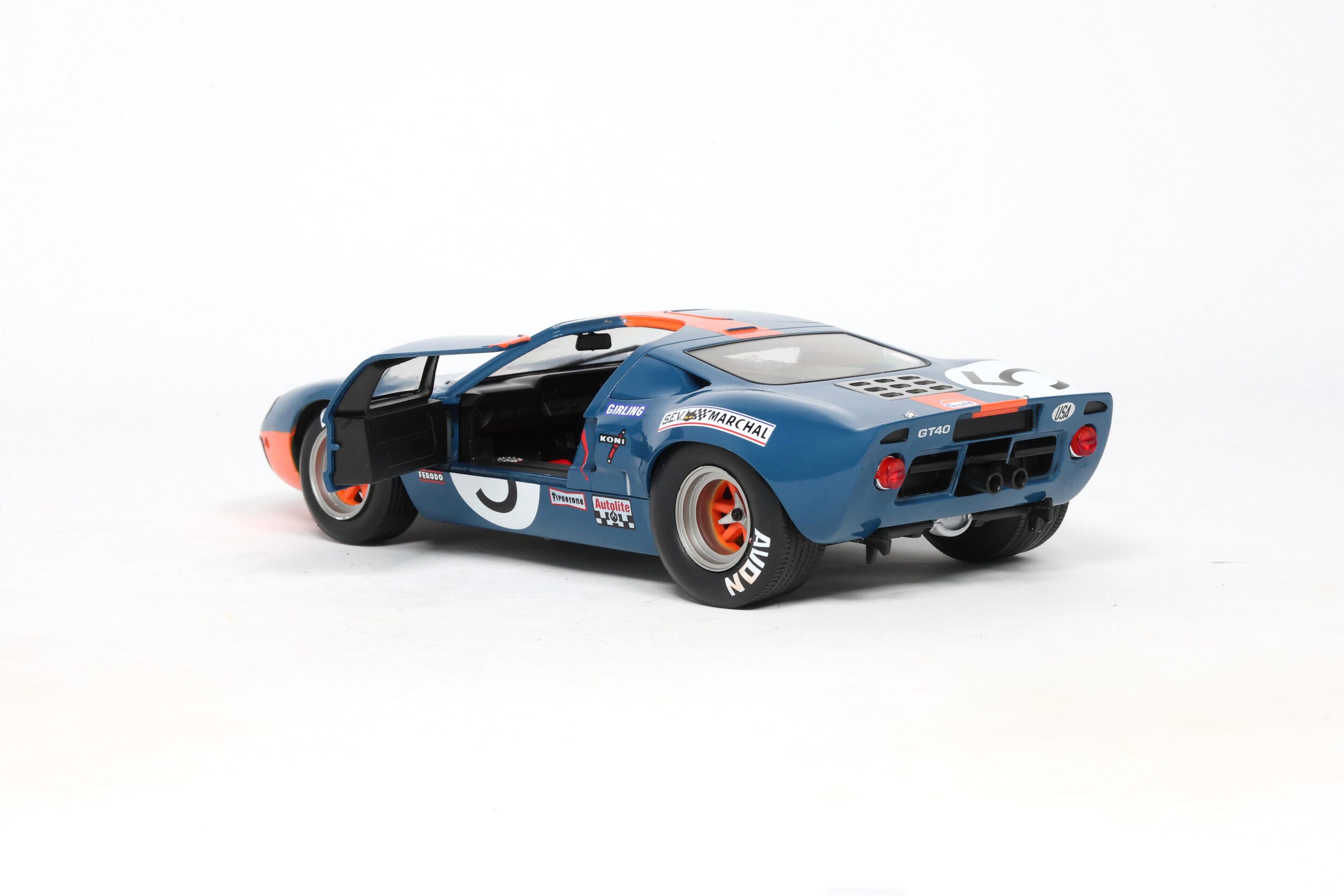 Ford GT40 MK.1 blue 1:18 Solido