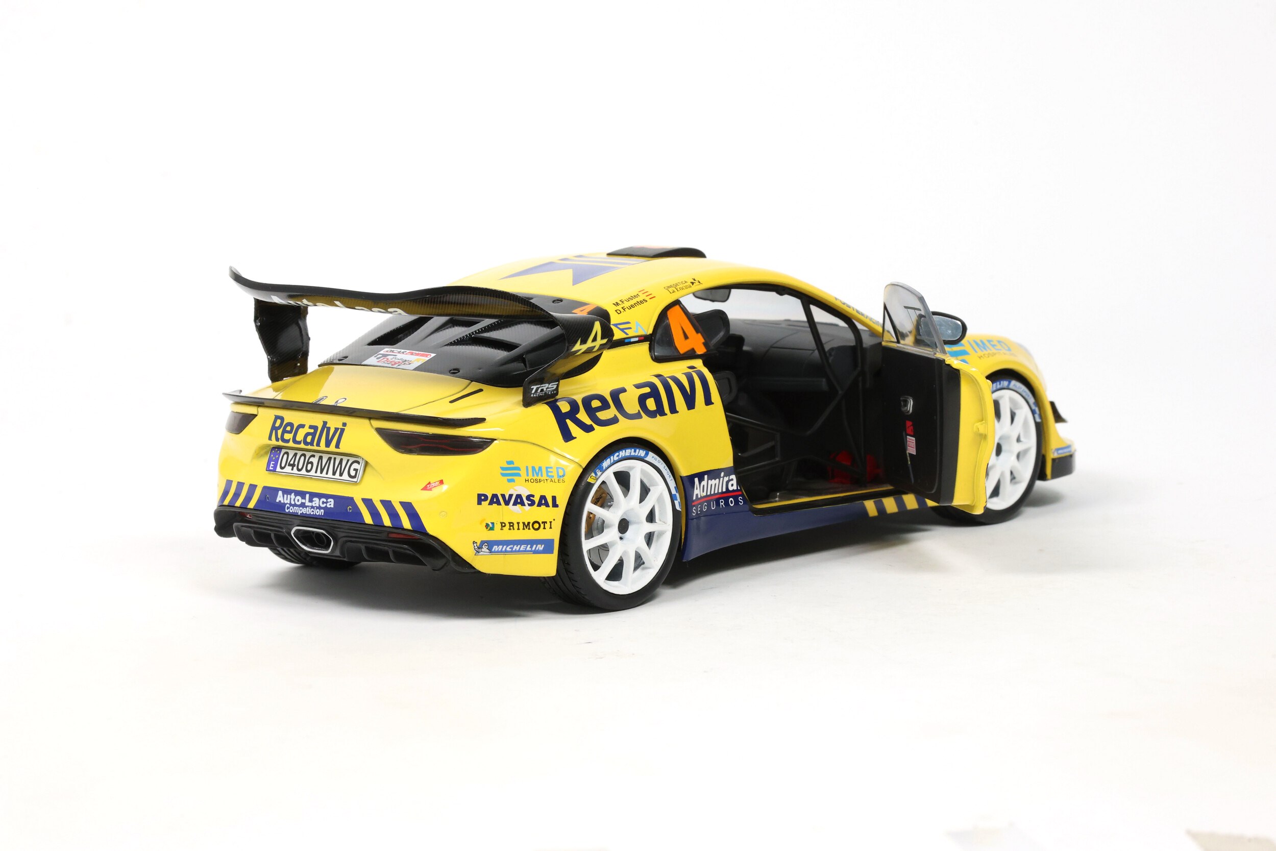 Alpine A110 RGT+ #4 Fuster/Fuentes Rally du Mont Blanc 2025 1:18 Solido