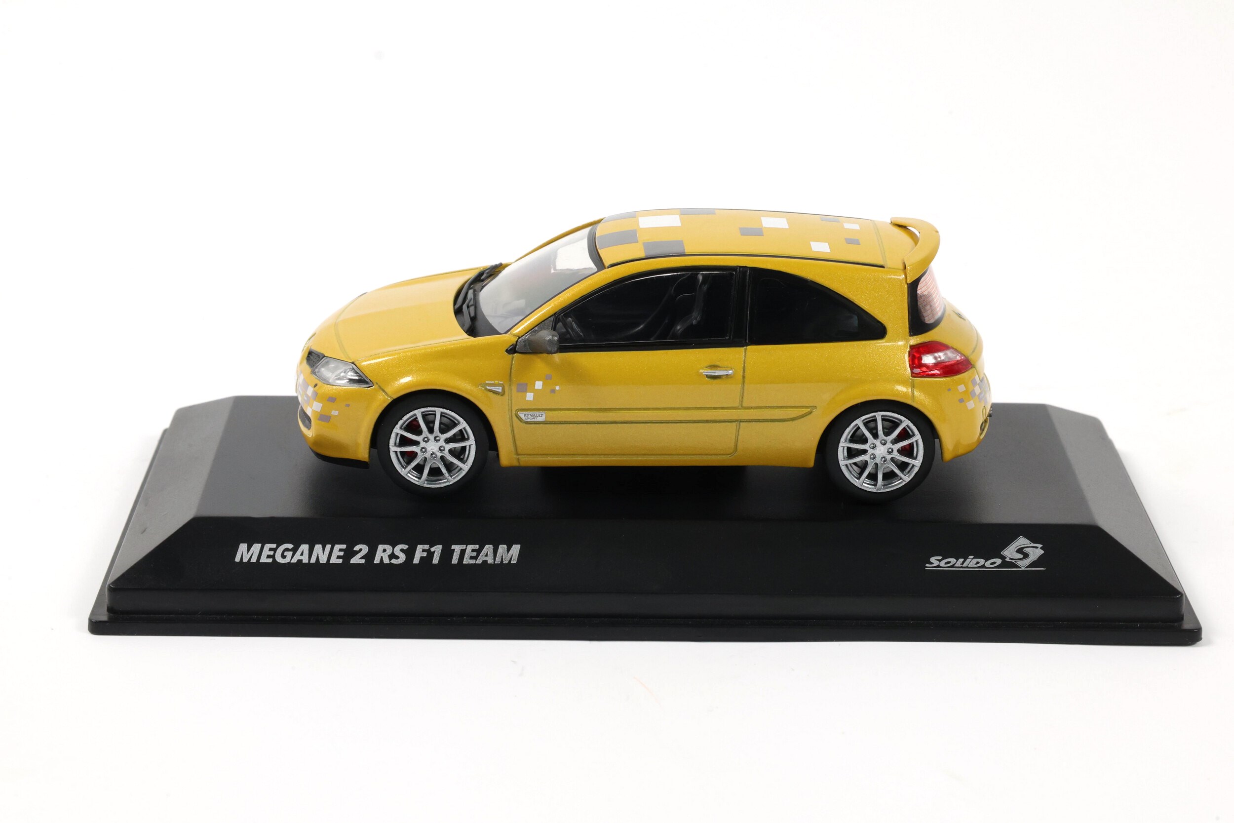 Renault Megane 2 RS F1 Team (R25) yellow 1:43 Solido