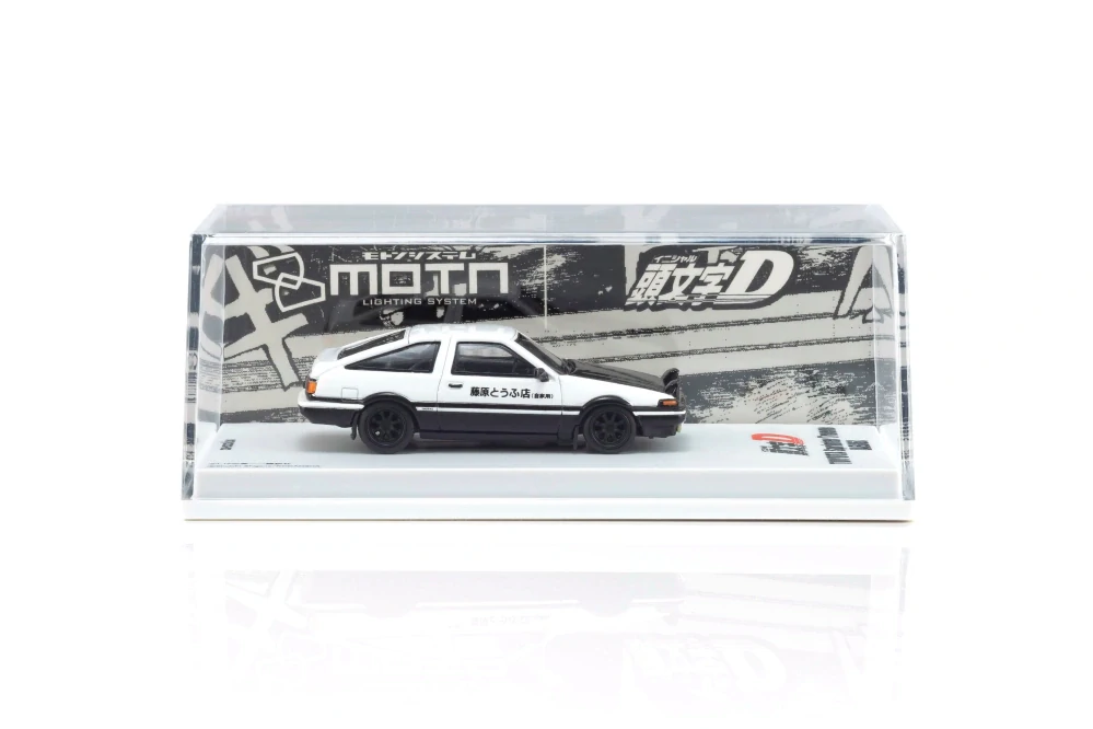 Toyota Sprinter *Initial D* 1995 With Led white/black 1:64 Kyosho