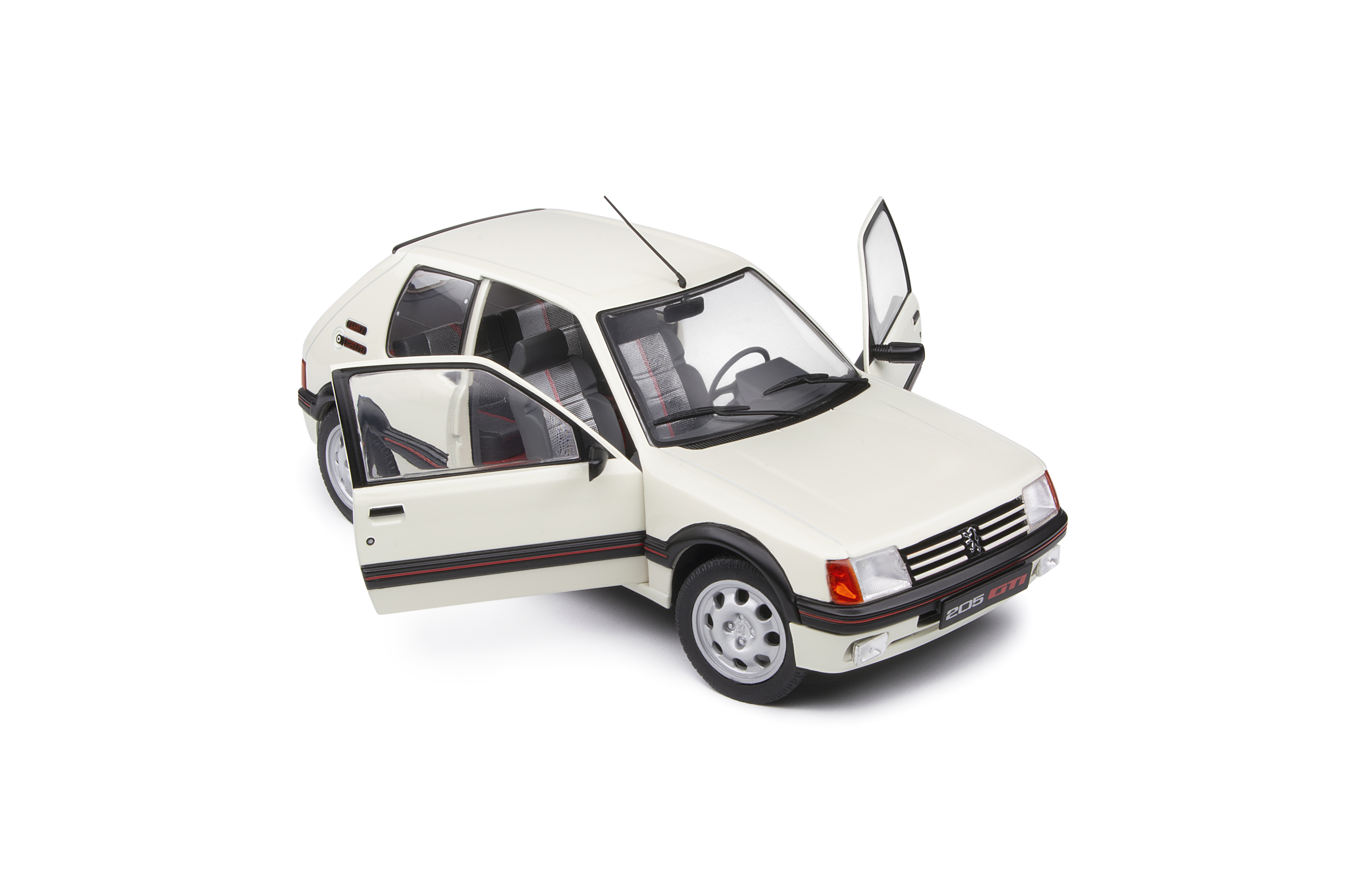 Peugeot 205 MK.1 GTI 1.9L 1988 white 1:18 Solido