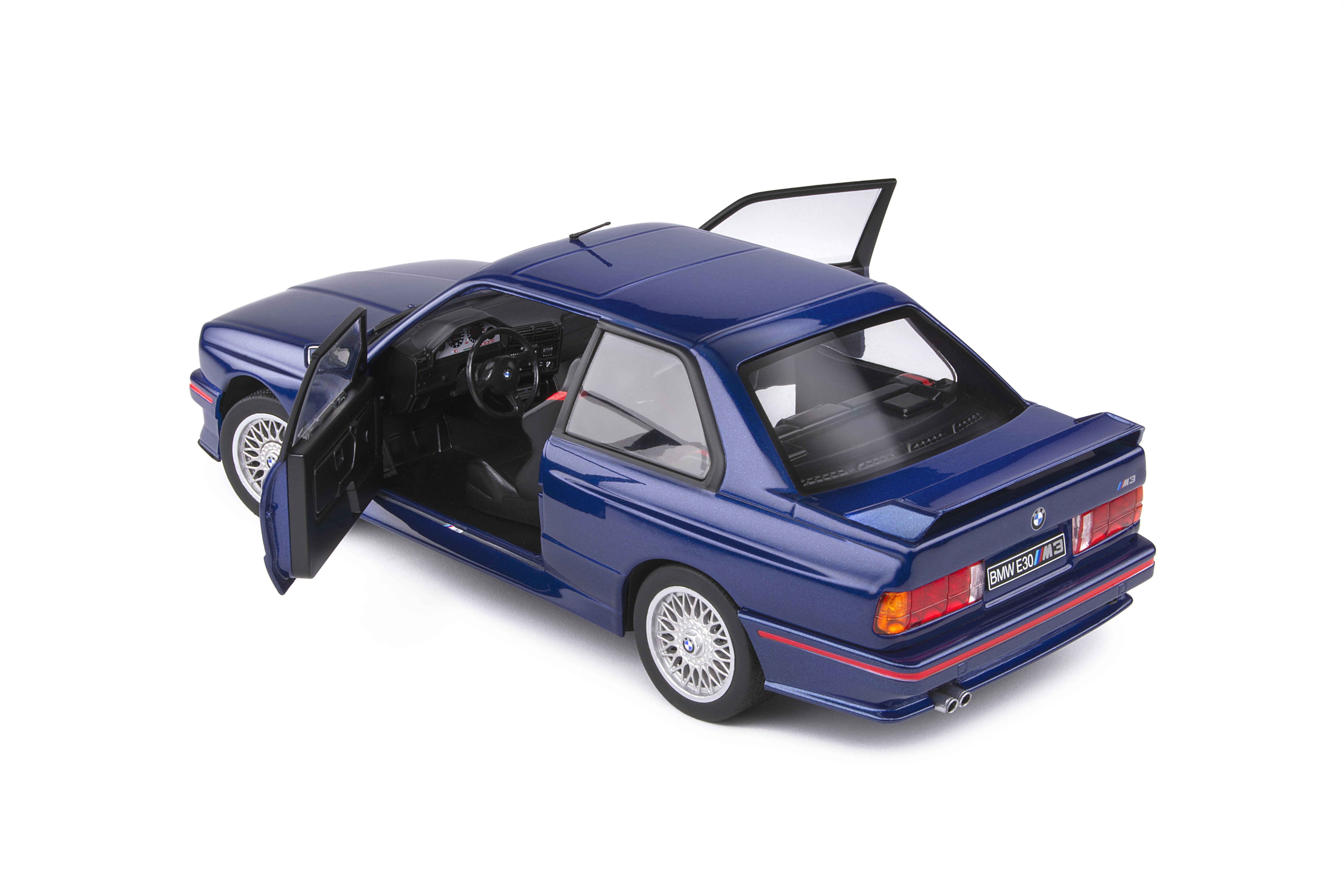 BMW M3 E30 1990 Mauritius blue 1:18 Solido