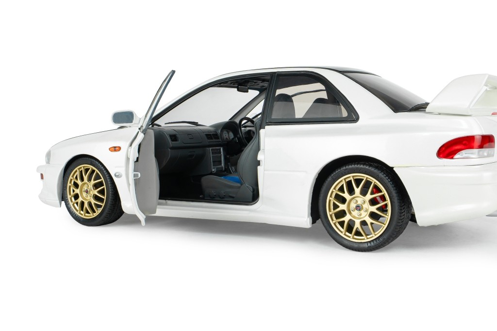 Subaru Impreza 22B Solido Works 1998 white 1:18 Solido