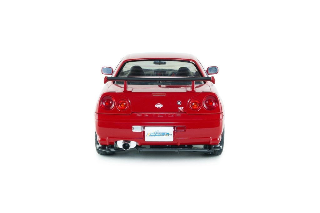 Nissan Skyline GT-R with Nismo Parts 1999 red 1:18 Solido