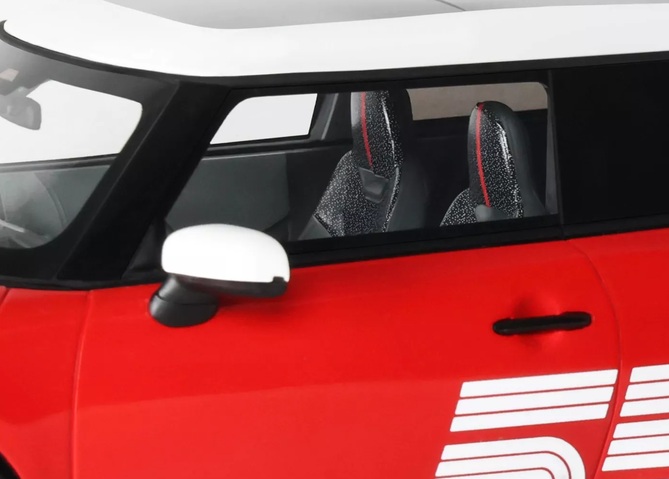 Mini Cooper JCW 1965 Victory Edition 2026 Chili Red 1:18 OttOmobile