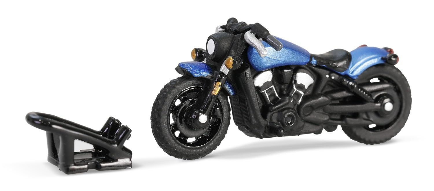 Ford Bronco Black Diamond 2021 With Utility Trailer And Motorcycle *Hitch & Tow Series 32* 1:64 Greenlight