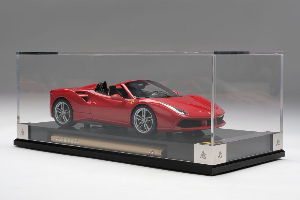 Ferrari 488 Spider red 1:18 Amalgam