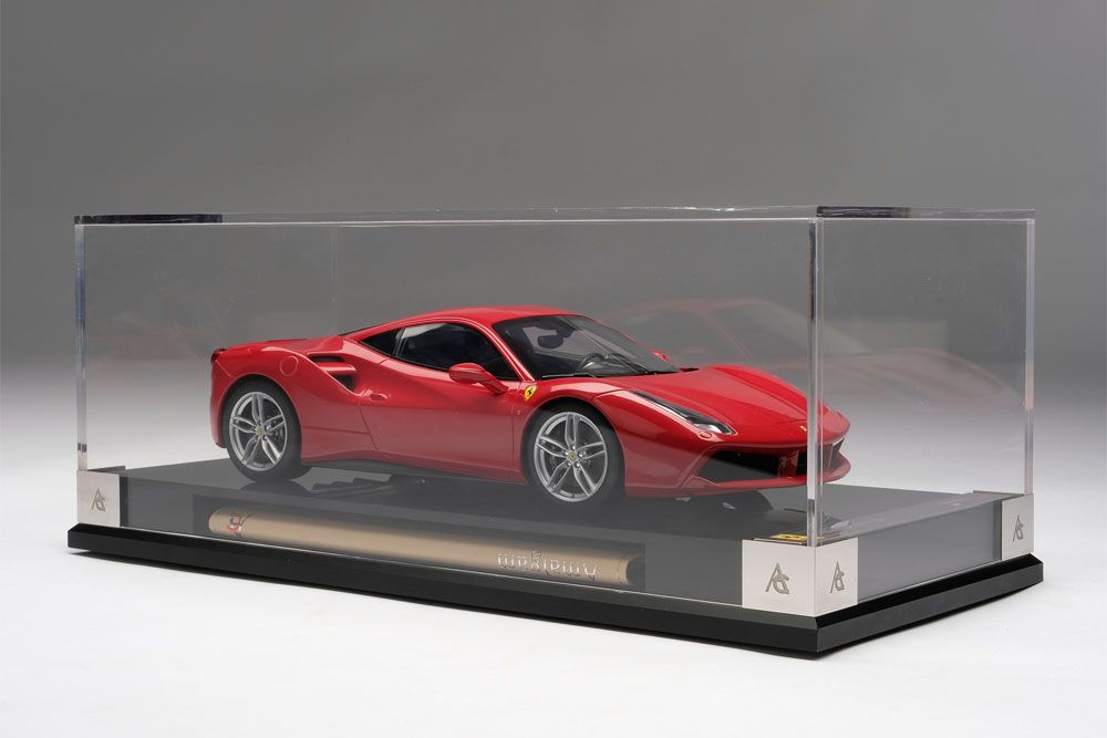 Ferrari 488 GTB red 1:18 Amalgam
