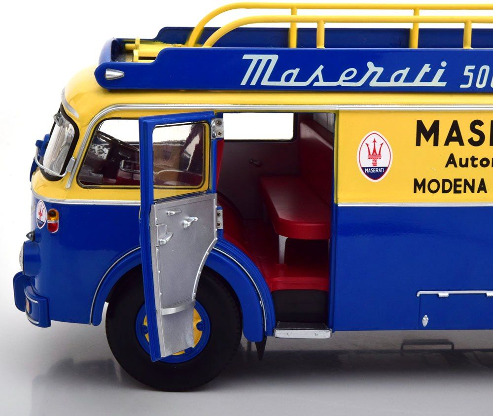 Fiat 642 RN2 Bartoletti Maserati Race Truck 1957 blue/yellow 1:18 CMR