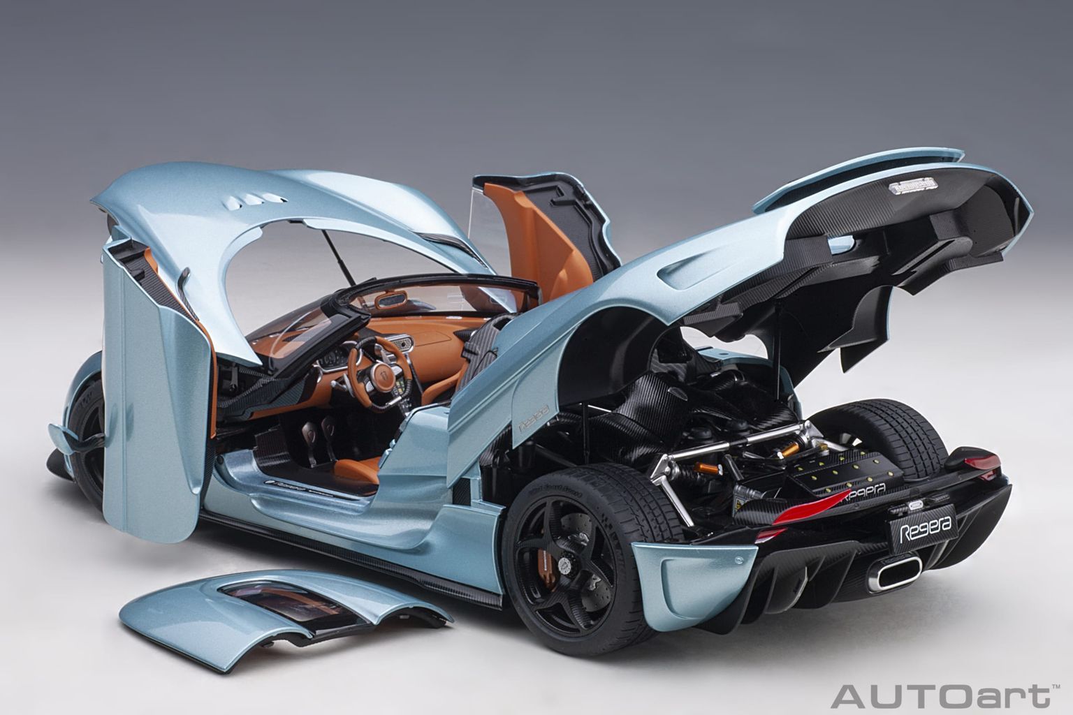 Koenigsegg Regera 2016 horizon blue 1:18 AUTOart