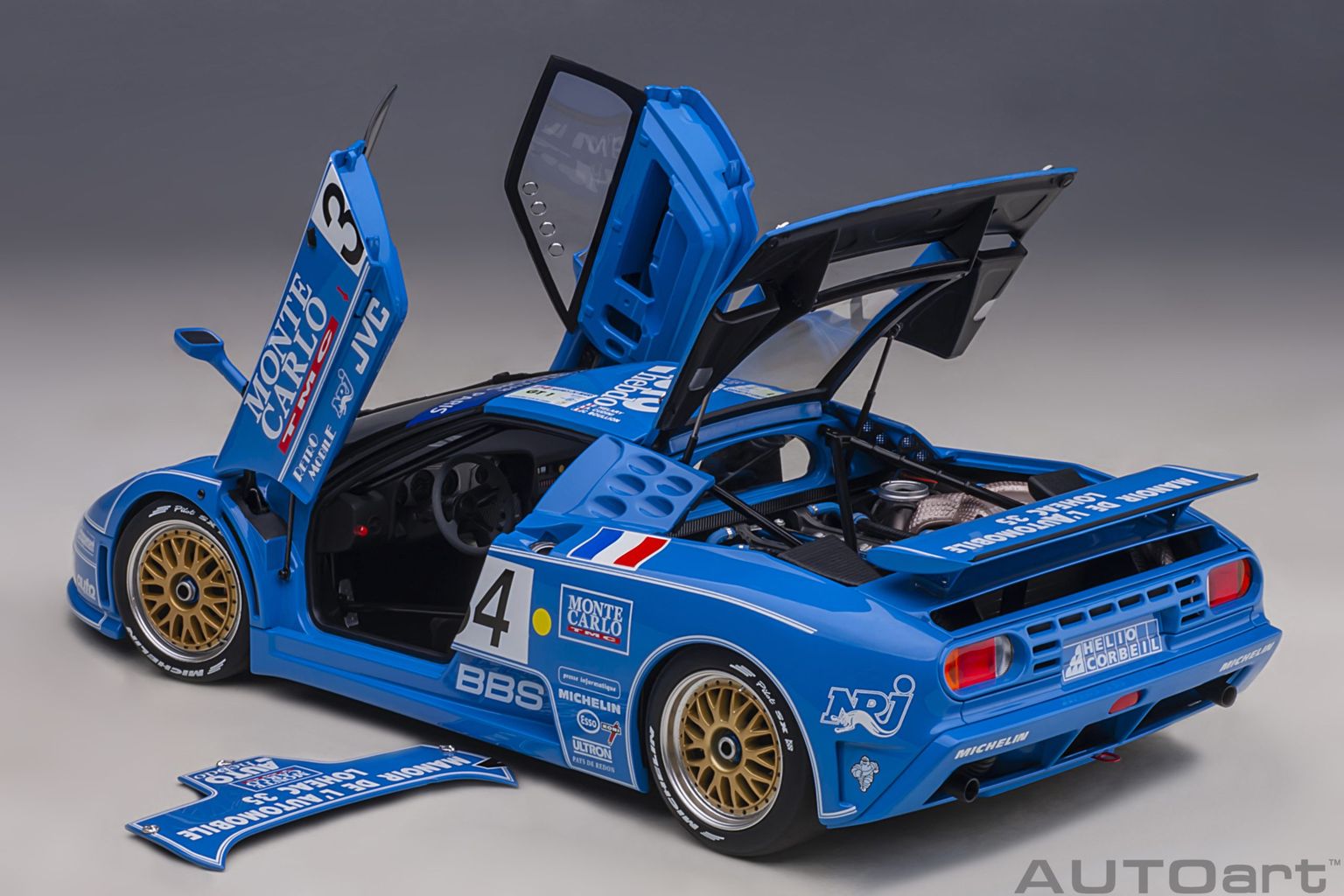 Bugatti EB110 LM 1994 #34 1:18 AUTOart