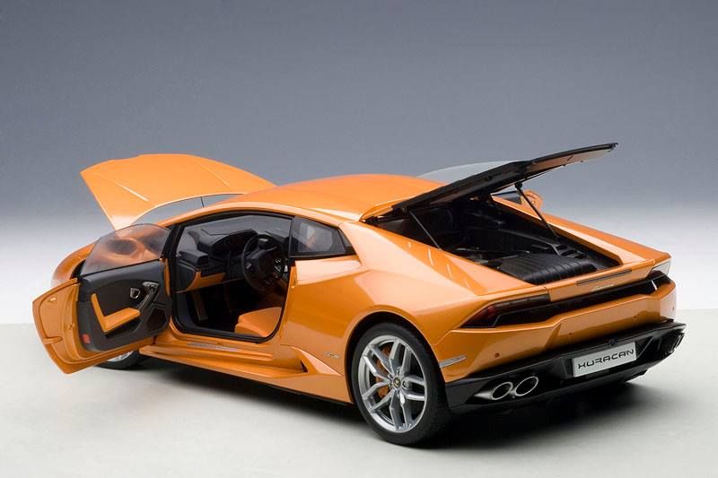 Lamborghini Huracán LP610-4 2014 pearl orange 1:12 AUTOArt