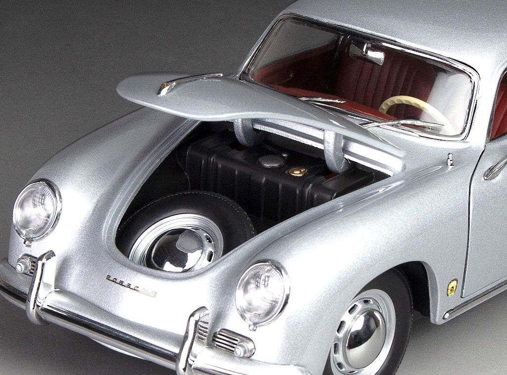 Porsche 356A 1500 GS Carrera GT 1957 silver 1:18 Sun Star