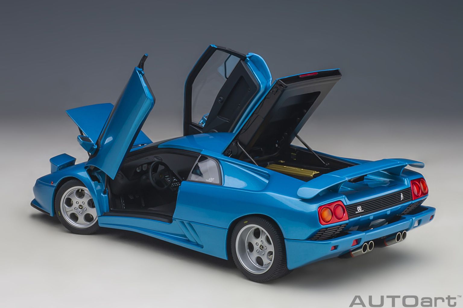 Lamborghini Diablo SE30 1993 blu sirena 1:18 AUTOart