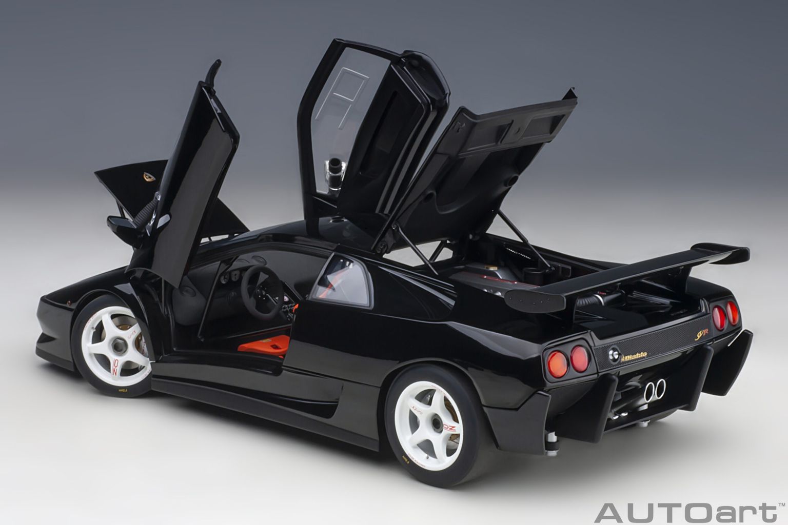 Lamborghini Diablo SV R 1996 deep black 1:18 AUTOart
