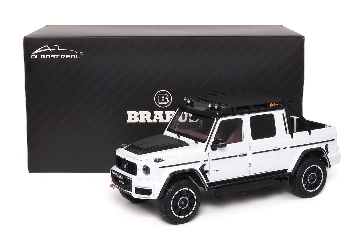 Brabus G 800 Adventure XLP 2020 polar white 1:18 Almost Real