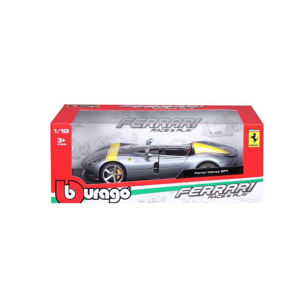 Ferrari Monza SP1 grey 1:18 Bburago