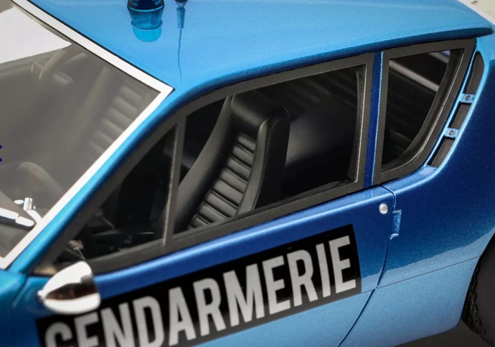 Alpine A310 1600VF Gendarmerie 1974 Gendarmerie Blue 1:18 OttOmobile