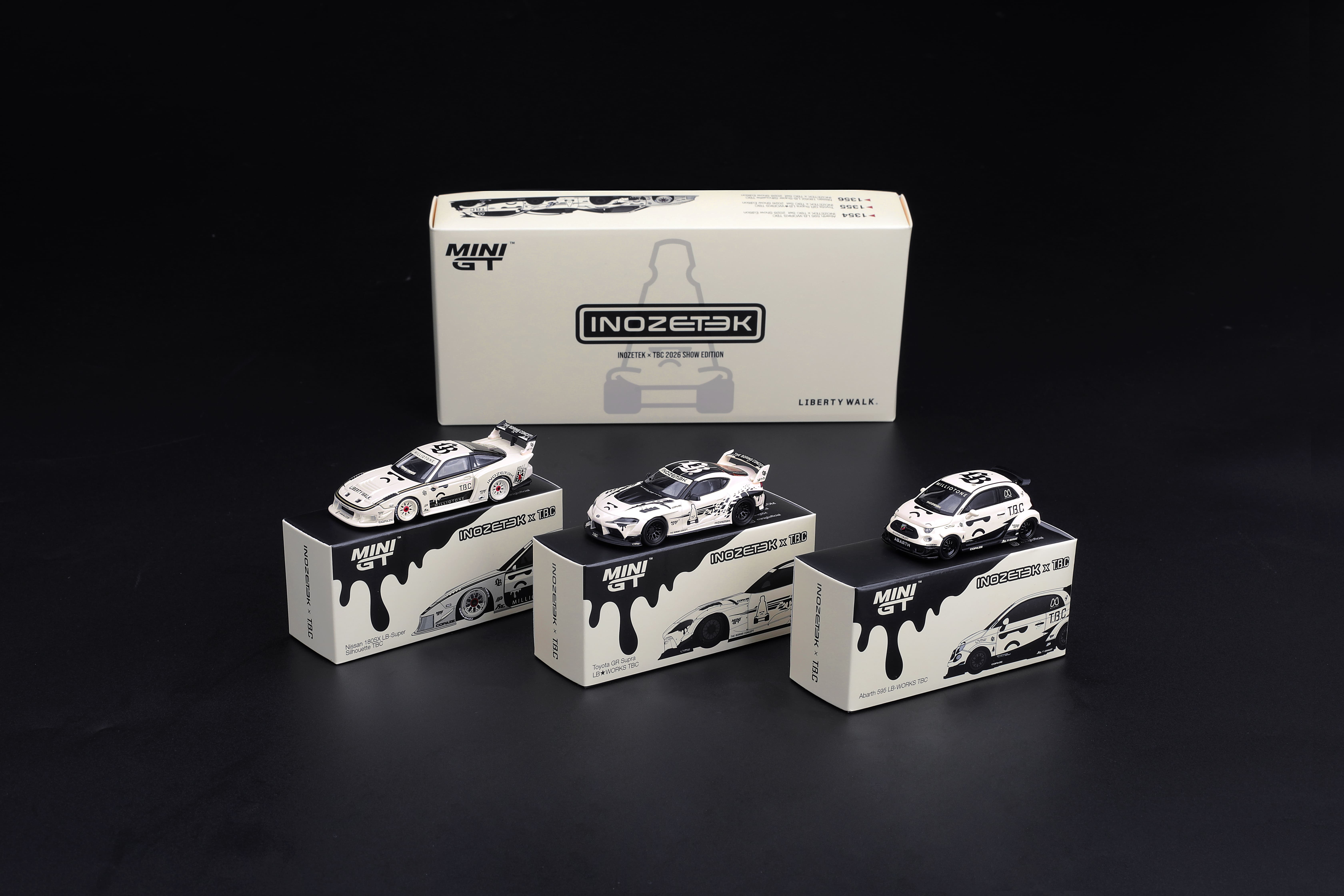 INOZETEK x TBC Set 2026 Show Edition 1:64 Mini GT