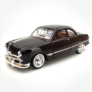 Ford Coupe 1949 burgundy 1:24 Motor Max