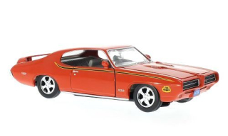 Pontiac GTO Judge 1969 orange 1:24 Motor Max